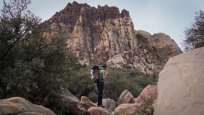 low blood sugar while rock climbing in red rock canyon las vegas shot with sony rx 100
